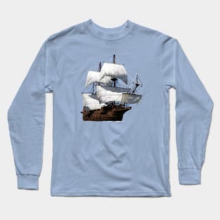 sailing ship Long Sleeve T-Shirt